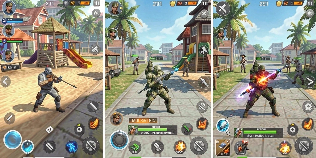 Tangkapan layar menampilkan fitur kolaborasi multiplayer.