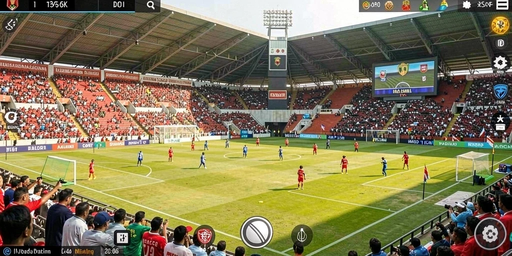 Screenshot menunjukkan fitur upgrade karakter yang menarik.