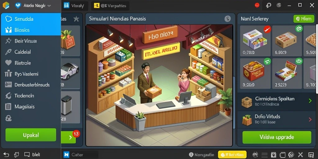 Fitur kustomisasi karakter yang memungkinkan personalisasi.