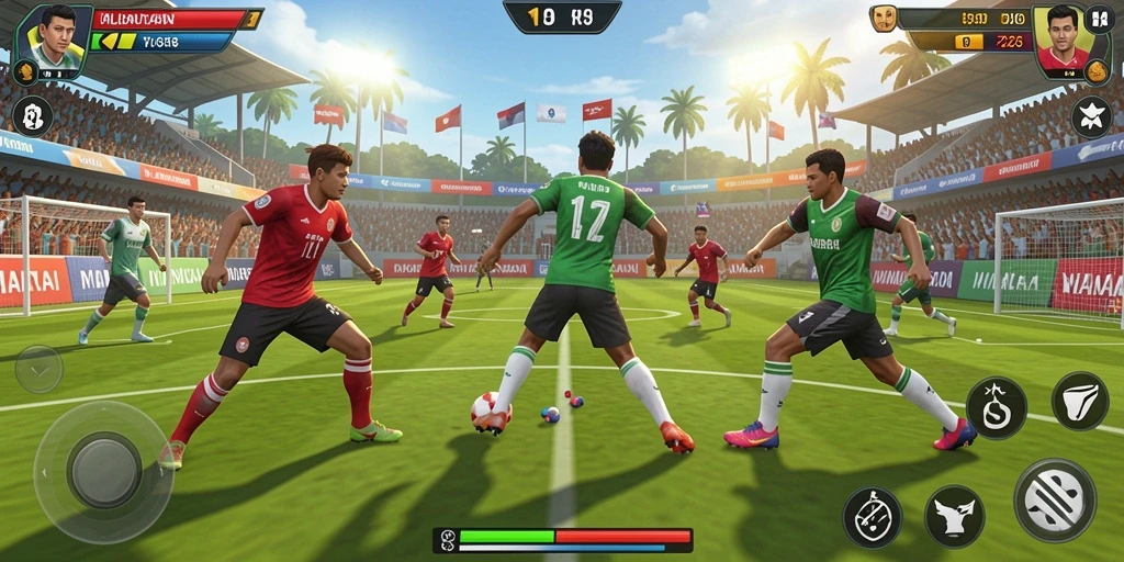 Mode permainan menarik dengan tantangan yang beragam.