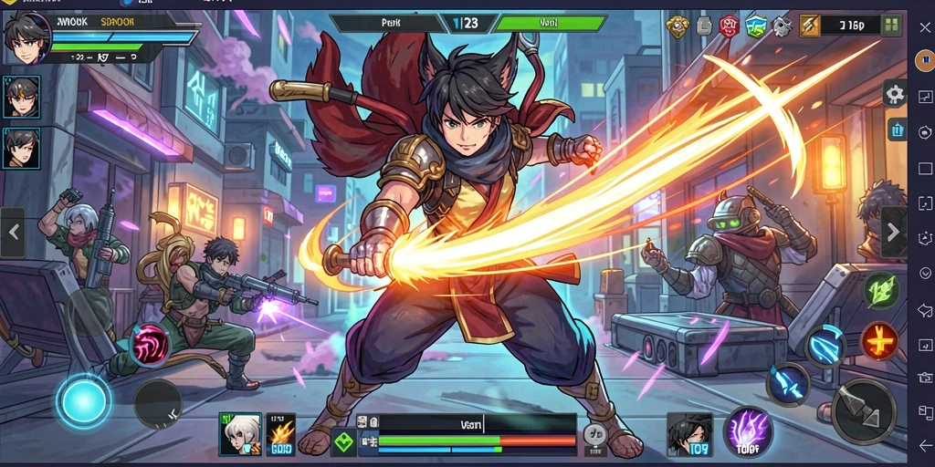 Gameplay seru dan interaktif dengan banyak fitur.