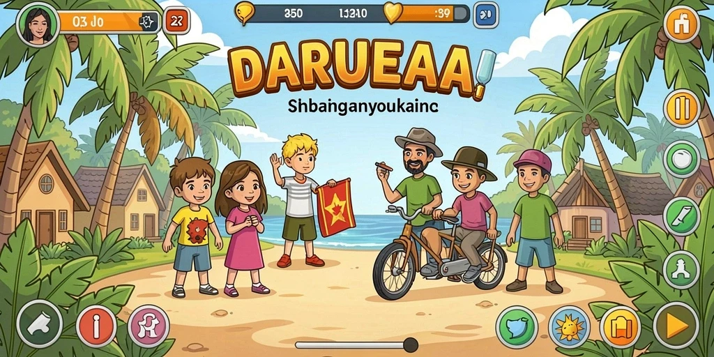 Level-level menantang yang penuh dengan rintangan.